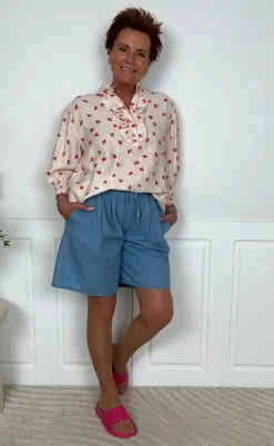 Marta Du Chateau Skjorte - Charlie - Fuxia