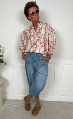 Marta Du Chateau Skjorte - Charlie - Rosa