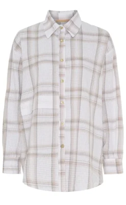 Marta Du Chateau Skjorte - Faustina - Beige