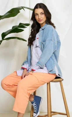 Marta Du Chateau Skjorte - Ivana - Blue Denim