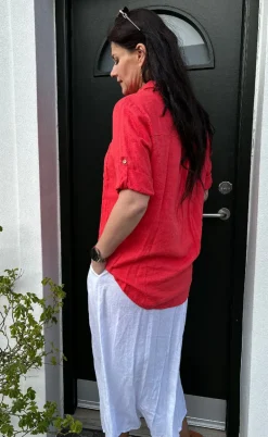 Marta Du Chateau Skjorte - Kiara - Red