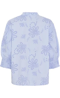 Marta Du Chateau Skjorte - Linda - Celeste