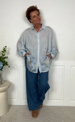 Marta Du Chateau Skjorte - Patricia - Celeste