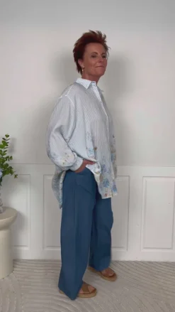 Marta Du Chateau Skjorte - Patricia - Celeste