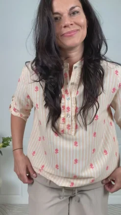 Marta Du Chateau Skjorte - Sabrina - Corallo