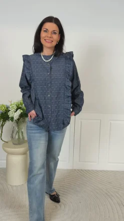 Marta Du Chateau Skjorte - Lena - Jeans