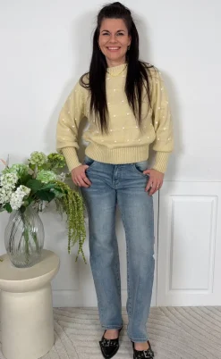 Marta Du Chateau Strik - Alisee - Yellow/Bianco