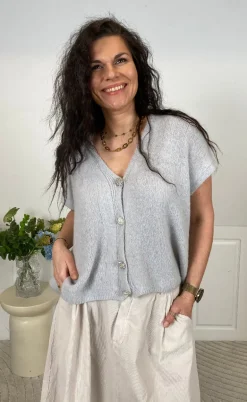 Marta Du Chateau Strik - Cassia Knit - Light Grey