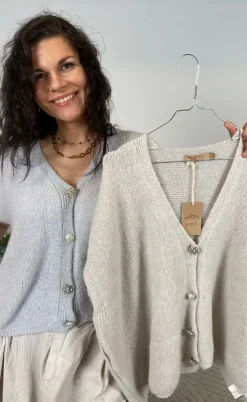 Marta Du Chateau Strik - Cassia Knit - Light Grey