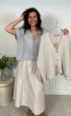 Marta Du Chateau Strik - Cassia Knit - Light Grey