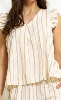 Marta Du Chateau Top - Angelica - Brown