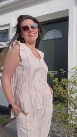 Marta Du Chateau Top - Angelica - Pink