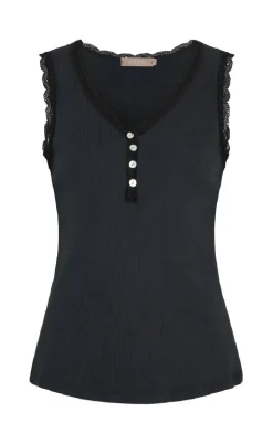 Marta Du Chateau Top - Gaia - Black