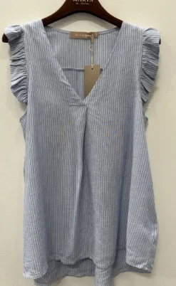 Marta Du Chateau Top - Giorgia - Blue