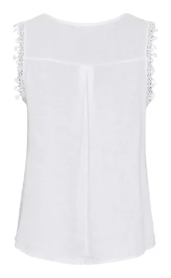 Marta Du Chateau Top - Holly - Optical White