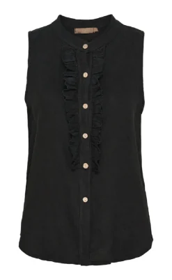 Marta Du Chateau Top - Malene - Black