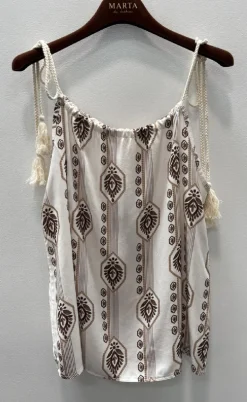 Marta Du Chateau Top - Tanya - Moro/Beige