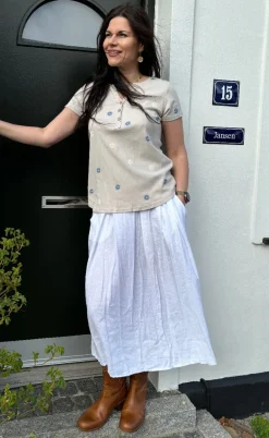 Marta Du Chateau T-Shirt - Cecilie - Beige