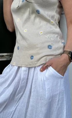 Marta Du Chateau T-Shirt - Cecilie - Beige