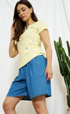 Marta Du Chateau T-Shirt - Cecilie - Giallo