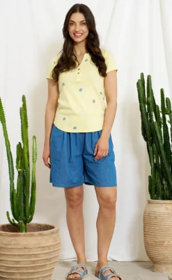 Marta Du Chateau T-Shirt - Cecilie - Giallo