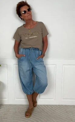 Marta Du Chateau T-shirt - Jeanette - Sand