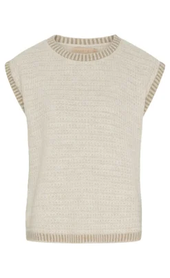 Marta Du Chateau Vest - Antonine - Beige/LightCamel