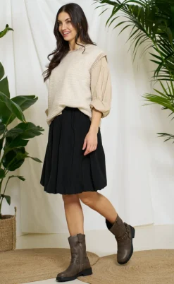 Marta Du Chateau Vest - Antonine - Beige/LightCamel