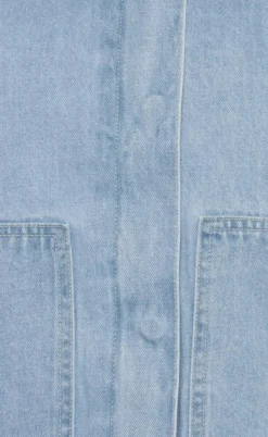 Moves Jakke - Sikorie Denim - Light Blue