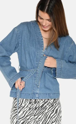 Moves Skjorte - Nila - Medium Blue