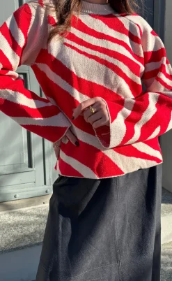 Moves Striktrøje - Dania - Fiery Red