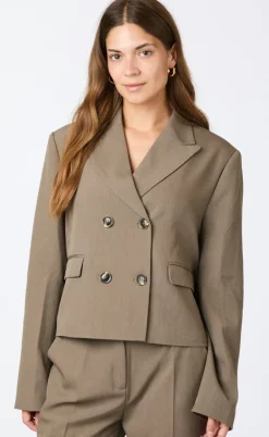 Neo Noir Blazer - Conan Structure - Khaki