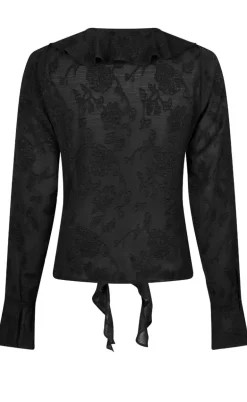 Neo Noir Bluse  - Anika - Black