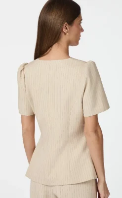 Neo Noir Bluse - Jules - Sand