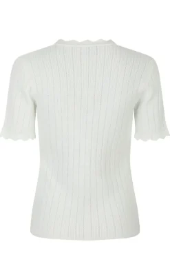 Neo Noir Bluse - Larifa Stitch - White