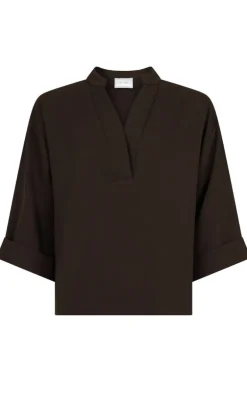 Neo Noir Bluse - Luma - Brown