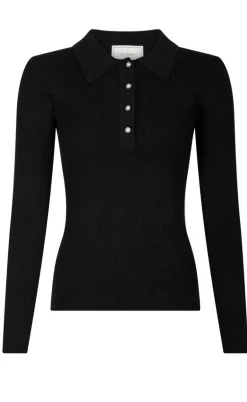 Neo Noir Bluse - Panama Knit - Black