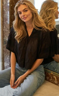 Neo Noir Bluse - Siama S Voile - Black