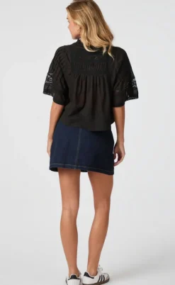 Neo Noir Bluse - Siama S Voile - Black