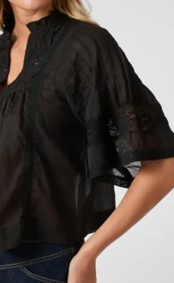 Neo Noir Bluse - Siama S Voile - Black