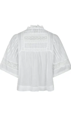 Neo Noir Bluse - Siama S Voile - White