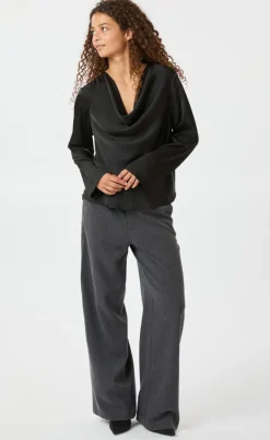 Neo Noir Bluse - Vallista - Black