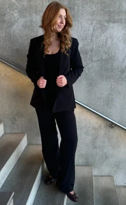 Neo Noir Bukser - Alice Suit - Black