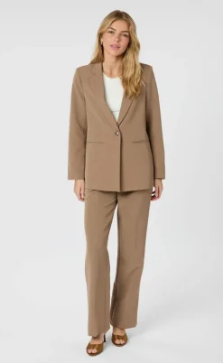 Neo Noir Bukser - Alice Suit - Dusty Brown