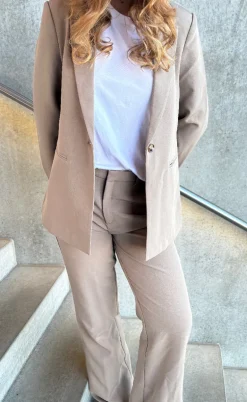 Neo Noir Bukser - Alice Suit - Dusty Brown