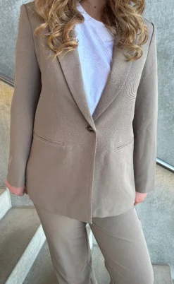 Neo Noir Bukser - Alice Suit - Dusty Brown