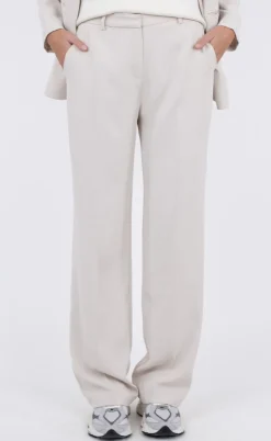 Neo Noir Bukser - Alice Woven - Ivory