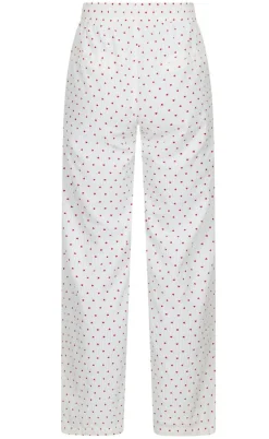 Neo Noir Bukser - Astra Heart - White