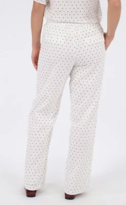 Neo Noir Bukser - Astra Heart - White