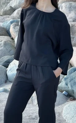 Neo Noir Bukser - Lotan - Black